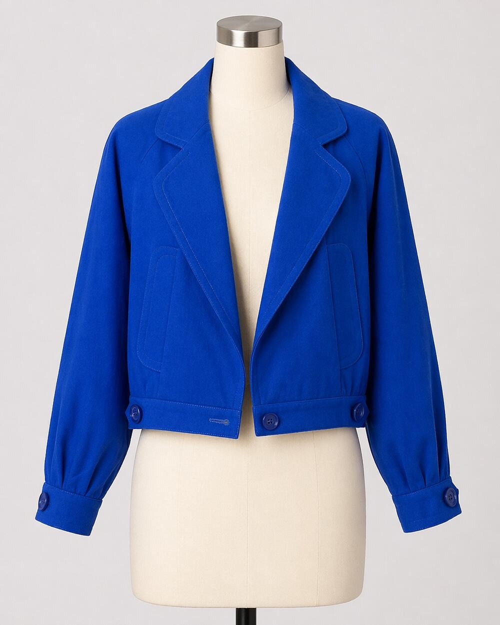 Vintage Blue Jacket Lilli Anne 1960s/1970s